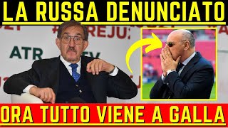 CLAMOROSO ARRIVA LA DENUNCIA A LA RUSSA INTER TREMA [upl. by Onairam]