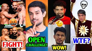 MOST CONFUSING LAFDA 💀 Dhruv Rathee OPEN CHALLENGE Samay Raina CarryMinati Shaktimaan Diljit [upl. by Li]