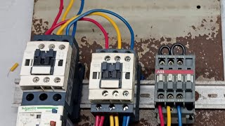 star delta buck start  Main circuit wiring  star delta power connection  স্টার ডেল্টা কানেকশন [upl. by Aneev121]