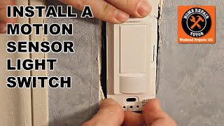 How to Install the Maestro Motion Sensor Light Switch [upl. by Ennagem]