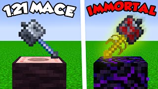 Why I Stole Minecrafts NEW IMMORTAL MACE [upl. by Dietsche]