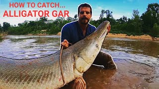 How To Catch Giant Alligator Gar [upl. by Anesusa]