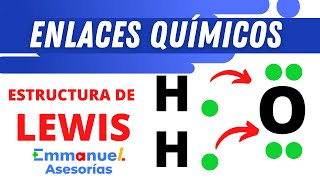 Enlaces QUÍMICOS Estructura de LEWIS paso a paso muchos ejemplos [upl. by Lorien]