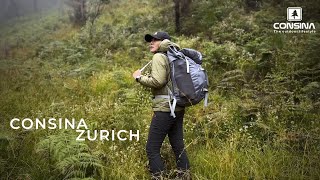 Review Consina Zurich Ransel Laptop Travel [upl. by Mihalco]