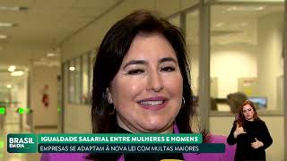 LEI GARANTE IGUALDADE SALARIAL ENTRE MULHERES E HOMENS [upl. by Deys]