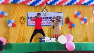 Danchave menathakutura songRide movie cover song dance by ashok asha madanapalli srinivasa clge [upl. by Yrreiht756]