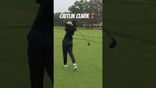 Caitlin Clark’s Golf Swing At The RSM Classic ProAm 🏌️‍♀️ wnba golf [upl. by Swainson]