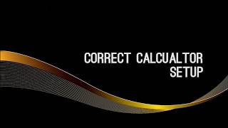 CATS ATPL Maths amp Physics for Pilots  Correct Calculator Setup Part 1 [upl. by Wilfrid]