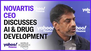 Novartis CEO discusses how AI will impact drug development [upl. by Earas216]