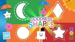 Find Colors amp Sort Shapes in a fun way with Goodness Shapes [upl. by Alic990]