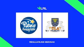 LRL Pasvalio „Pieno žvaigždės“  Varėnos „Ūla“ [upl. by Laenaj]