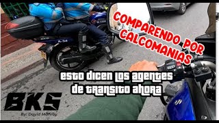 Calcomanías en la MOTO esta es La Verdad 🚫 [upl. by Oiceladni]