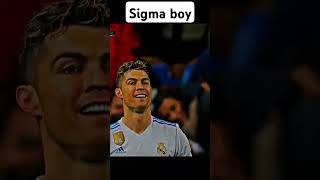 Sigma boy cr7 Ronaldo shortvideos [upl. by Drehcir]