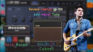 Valeton gp100  John mayer tone  Roomstudio9 [upl. by Menzies111]