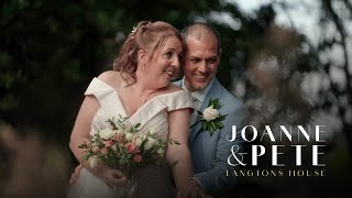 Joanne amp Pete  Langtons House Essex  Wedding Film  James Steer Media  Sony FX3 [upl. by Aedrahs]