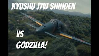 Kyushu J7W Shinden from the film “Godzilla Minus One” [upl. by Eimarej]