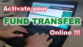 Landbank iAccess FUND TRANSFER Online Activation UPDATE   No need to visit the Servicing Bank [upl. by Ahseat685]