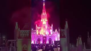 ✨✝️♥️church thrissurelectronic firework [upl. by Espy]