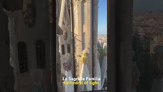 La Sagrada Familia cathedral of light [upl. by Ahsikym]