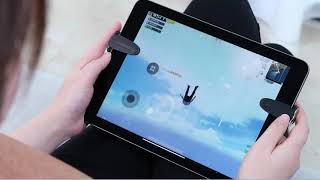 Baseus Mobile Game Controller Gamepad Trigger for iPad [upl. by Acsicnarf]