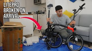 Litepro Folding Bike DEFECTIVE upon arrival [upl. by Eiral]