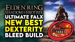 Elden Ring Shadow Of The Erdtree  Best New Dexterity Bleed Build Is Awesome Flax Location Guide [upl. by Xonel]