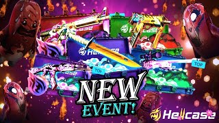 EVENT CASES PAID HUGE ON HELLCASE   Hellcase Promo Code 2024  Hellcase Case Opening [upl. by Dlorag668]