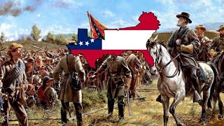 quotDixie Landquot Anthem of the Confederate states of America Himno de los CSA [upl. by Ahsimik737]