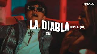 La Diabla Remix  Anuel AA x Rauw Alejandro x Xavi  IA Song [upl. by Lael]