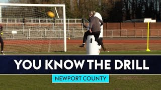 Bullard Scores FLYING Volley  Newport County  You Know The Drill [upl. by Fabrianna]