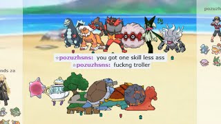 THIS IS HOW YOU BEAT TOXIC SALTY NOOBS WITH FULL SHELL SMASH TEAM ON POKEMON SHOWDOWN [upl. by Denyse122]