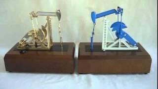 Miniature Oilfield Oil Well Pump Jack Models Gifts IndustrialAwardscom [upl. by Leterg601]