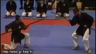 Kobudo  Renzoku Kumite Choun no Kun [upl. by Haimirej532]