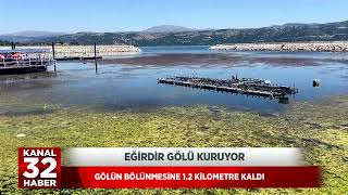 EĞİRDİR GÖLÜ KURUYOR [upl. by Anairam]