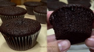 MOIST CHOCOLATE CUPCAKE Recipe [upl. by Zaria29]