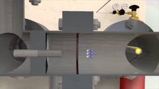 Linear Particle Accelerator Animation [upl. by Ettari]