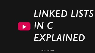 Linked lists in C explained [upl. by Freddi293]