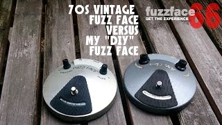 70s Dallas Fuzz Face VS My quotDIYquot Fuzz Face  by fuzzfaceexp [upl. by Ediva]