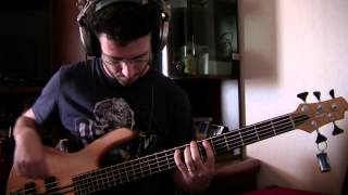 The Cardigans  My Favourite Game Bass Cover [upl. by Enyledam]