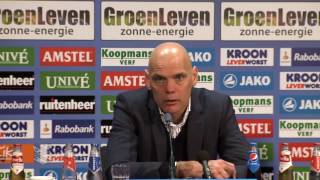 Persconferentie sc Heerenveen  Feyenoord [upl. by Shaylyn765]