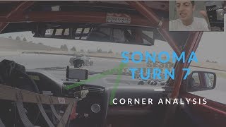 FREE One Corner Analysis  How Can You Improve Turn 7 at Sonoma Raceway [upl. by Nasas]