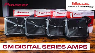 Pioneer Car Amplifiers GM Digital Series  Car Audio amp Security [upl. by Akcir719]