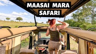 2 DAY AFRICAN SAFARI TOUR  Maasai Mara National Preserve KENYA [upl. by Alol923]