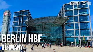 Berlin Hauptbahnhof  Central Station  🇩🇪 Germany 4K HDR Walking Tour [upl. by Lalib]