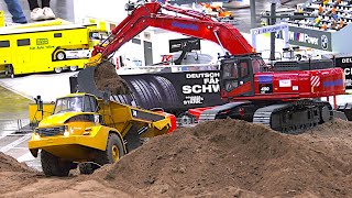 RC Construction Sites RC Trucks RC Excavators  over 2h Special  RC Diggers Dumper Wheel Loader [upl. by Larcher]