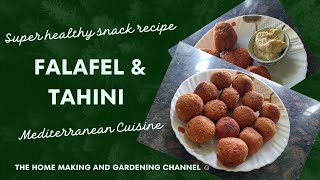 Falafel amp Tahini Dip Recipe  Kabuli Chana Vada amp Til ki Chutney  Healthy Snacks Series [upl. by Adiaz]