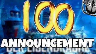 DER EISENDRACHE ROUND 100 ANNOUNCEMENT [upl. by Siari31]