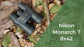 Nikon Monarch 7 8x42 Binoculars Review  Optics Trade Reviews [upl. by Yllatan]