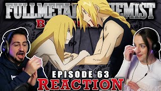 1010 EPISODE 😭 Fullmetal Alchemist Brotherhood Episode 63 REACTION [upl. by Milinda]