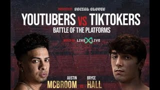 Austin Mcbroom vs Bryce hall  Full Fight 🥊🥊 [upl. by Atnwahs82]